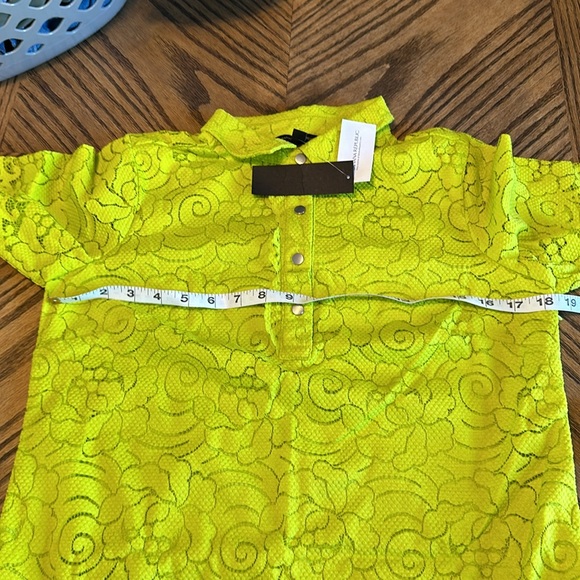 Banana Republic Floral Lace Shirt Dress NWT - Picture 9 of 9